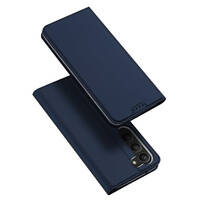 DUX DUCIS SKIN PRO CASE FOR SAMSUNG GALAXY S23 FLIP COVER CARD WALLET STAND BLUE