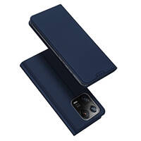 DUX DUCIS SKIN PRO CASE XIAOMI 13 PRO COVER WITH FLIP CARD WALLET STAND BLUE
