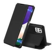 DUX DUCIS Skin X Bookcase type case for Samsung Galaxy A22 5G black