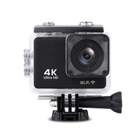 DV8500 4K Wi-Fi 16Mpx sports camera waterproof wide angle + accessories - black