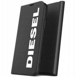 Diesel Booklet Case Core iPhone 12/12 Pro czarno-biały/black-white 42486