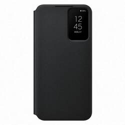 ETUI SAMSUNG EF-ZS906CB S22+ S906 CZARNY /BLACK CLEAR VIEW COVER