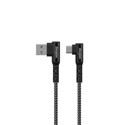 Energizer CABLE USB-C 90 2M Noir