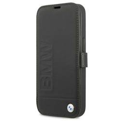 Etui BMW BMFLBKP13SSLLBK iPhone 13 mini 5,4" czarny/black book Signature