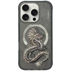 Etui Nimmy Dragon do iPhone 16 Pro Max    szary