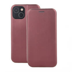 Etui Smart Diva do iPhone 16 Pro 6,3&quot; burgundowe