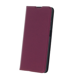 Etui Smart Soft do iPhone 15 6,1&quot; burgundowe