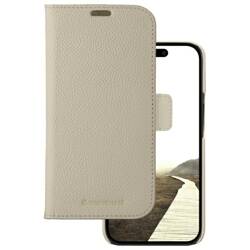 Etui dbramante 1928 New York 2w1 Wallet   do iPhone 15 beżowy/sand dune