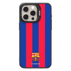 FC Barcelona Case for iPhone 15 Pro Max Magnetic Case MagSafe OCFCBMCIP15PMBG BG