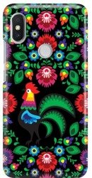 FUNNY CASE OVERPRINT BLACK ROOSTER XIAOMI REDMI S2