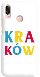 FUNNY CASE OVERPRINT CRACOW INSCRIPTION HUAWEI P20 LITE
