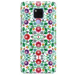 FUNNY CASE OVERPRINT FOLK FLOWERS HUAWEI MATE 20 X