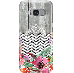 FUNNY CASE OVERPRINT GRAY WOOD SAMSUNG GALAXY S8