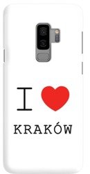 FUNNY CASE OVERPRINT I LOVE CRACOW SAMSUNG GALAXY S9 PLUS
