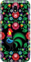 FUNNY CASE OVERPRINT ROOSTER BLACK SAMSUNG GALAXY J7 2017