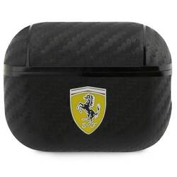 Ferrari FESAP2CABK AirPods Pro 2 (2022/2023) cover czarny/black On Track PU Carbon