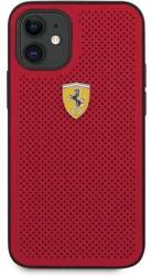 Ferrari On Track Perforated back case for Apple iPhone 12 mini Red