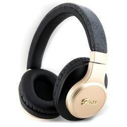 GUESS BLUETOOTH GUBH604GEMK BLACK/BLACK 4G SCRIPT HEADPHONES