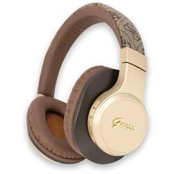 GUESS BLUETOOTH HEADPHONES BLUETOOTH GUBH604GEM BROWN/BROWN 4G SCRIPT