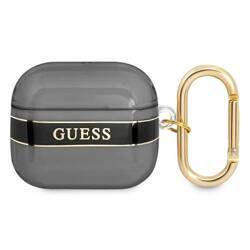 GUESS GUA3HTSK AIRPODS 3 COVER BLACK/BLACK STRAP COLLECTION