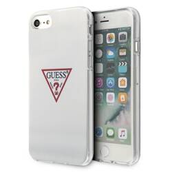 GUESS GUHCI8PCUCTOR IPHONE 7/8/SE 2020/SE 2022 BIAŁY/WHITE HARDCASE TRIANGLE COLLECTION