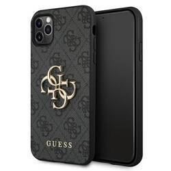 GUESS GUHCN5844GGRGGGR IPHONE 11 PRO GRAY/GRAY HARDCASE 4G BIG METAL LOGO