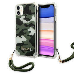 GUESS GUHCN61KKONE IPHONE 11 / XR 6.1 "GREEN / KHAKI HARDCASE CAMO COLLECTION