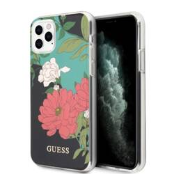 GUESS GUHCN65IMLFL01 IPHONE 11 PRO MAX BLACK/BLACK N ° 1 FLOWER COLLECTION