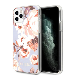 GUESS GUHCN65IMLFL02 IPHONE 11 PRO MAX LILIOWY/LILAC N ° 2 FLOWER COLLECTION