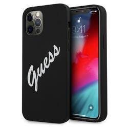 GUESS GUHCP12LLSVSBW IPHONE 12 PRO MAX 6.7 "BLACK AND BLACK/BLACK WHITE HARDCASE SILICONE VINTAGE