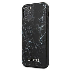 GUESS GUHCP12LPCUMABK IPHONE 12 PRO MAX 6.7 "BLACK/BLACK HARDCASE MARBLE