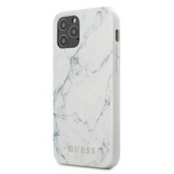 GUESS GUHCP12MPCUMAWH IPHONE 12/12 PRO 6.1 "WHITE/WHITE HARDCASE MARBLE