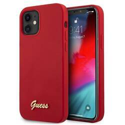 GUESS GUHCP12SLSLMGRE IPHONE 12 MINI 5.4 "RED/RED HARDCASE METAL LOGO SCRIPT