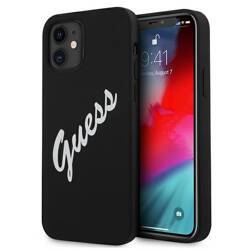 GUESS GUHCP12SVSBW IPHONE 12 MINI 5.4 "BLACK AND BLACK WHITE HARDCASE SILICONE VINTAGE