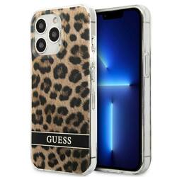 GUESS GUHCP13LHSLEOW IPHONE 13 PRO / 13 6.1 "BROWN / BROWN HARDCASE LEOPARD