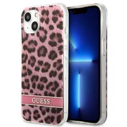 GUESS GUHCP13SHSLEOP IPHONE 13 MINI 5.4 "PINK/PINK HARDCASE LEOPARD