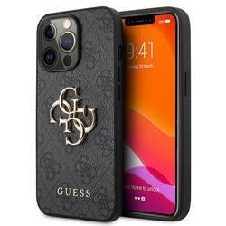 GUESS GUHCP13X4GMGGR IPHONE 13 PRO MAX 6.7 "GRAY/GRAY HARDCASE 4G BIG METAL LOGO