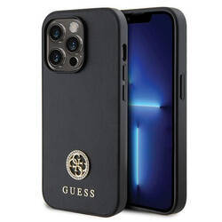 GUESS GUHCP13XPS4DGPK IPHONE 13 PRO MAX 6.7 "BLACK/BLACK HARDCASE STRASS METAL LOGO