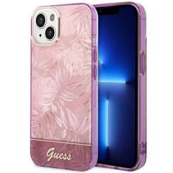 GUESS GUHCP14MHGJGHP IPHONE 14 PLUS / 15 PLUS 6.7 "PINK / PINK HARDCASE JUNGLE COLLECTION