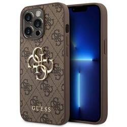 GUESS GUHCP14X4X4GBBB IPHONE 14 PRO MAX 6.7 "BRONZE/BROWN HARDCASE 4G BIG METAL LOGO