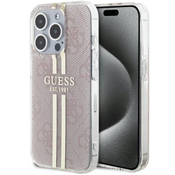 GUESS GUHCP14XH4SGP IPHONE 14 PRO MAX 6.7 "PINK/PINK HARDCASE IML 4G GOLD STRIPE