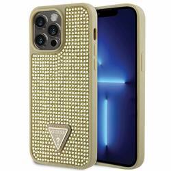 GUESS GUHCP14XHDGTPD IPHONE 14 PRO MAX 6.7 "GOLD/GOLD HARDCASE RHINESTONE TRIANGLE