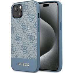 GUESS GUHCP15SG4GLBL IPHONE 15/14/13 6.1 "BLUE / BLUE HARDCASE 4G STRIPE COLLECTION