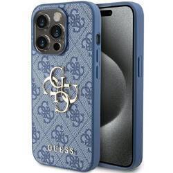 GUESS GUHCP15X4GGBL IPHONE 15 PRO MAX 6.7 "BLUE/BLUE HARDCASE 4G BIG METAL LOGO