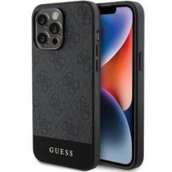 GUESS GUHCP15XG4GGRIG IPHONE 15 PRO MAX 6.7 "GRAY/GRAY HARDCASE 4G STRIPE COLLECTION