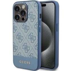 GUESS GUHCP15XG4GLBL IPHONE 15 PRO MAX 6.7 "BLUE/BLUE HARDCASE 4G STRIPE COLLECTION