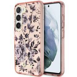 GUESS GUHCS23MHCFWSP S23+ S916 PINK/PINK HARDCASE FLOWER COLLECTION