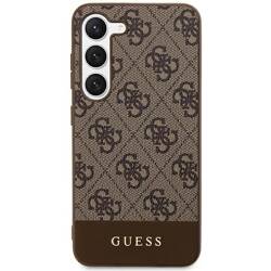 GUESS GUHCS24MG4GB4GBR S24+ S926 BRONZE/BROWN HARDCASE 4G STRIPE COLLECTION