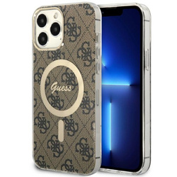 GUESS GUHMP13XH44STWO IPHONE 13 PRO MAX 6.7 "BROWN/BROWN HARDCASE 4G MAGSAFE