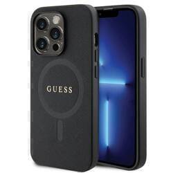 GUESS GUHMP14LPSAHMCK IPHONE 14 PRO 6.1 "BLACK/BLACK HARDCASE SAFFIANO MAGSAFE